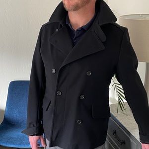 Dolce and Gabbana Mens wool peacoat